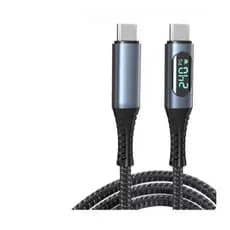 Cabo Usb 4.0 40gbps com Display 240w Thunderbolt videos Tipo C Pd  Ps5 Mac Win Ultra Rápido 1 Metro