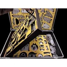 Maleta Kit 110 Flanges mais conexões Total de 150 peças Universal Conector De Troca Óleo Transmissão Automática