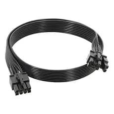 Cabo Modular Gpu 8 Pinos Pci-e 6 E 8 Pinos 65cm Corsair Xpg e compativeis etc