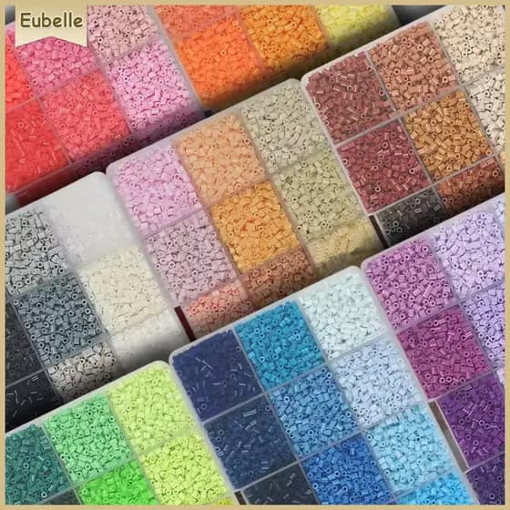 Kit 24/48/72 cor 2.6mm Hama Beads Crianças DIY Quebra-Cabeças Feitos À Mão Brinquedos Criativos