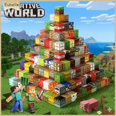Blocos De Construção Magnéticos Para Crianças , Brinquedos Educativos De Bloco DIY