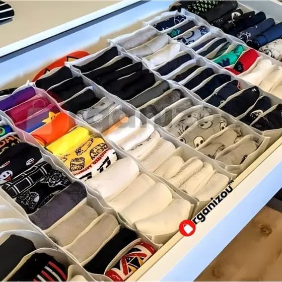 Colmeia Organizadora para Gavetas - tamanho PP, P, M, G, para gavetas, armários, closet e nichos