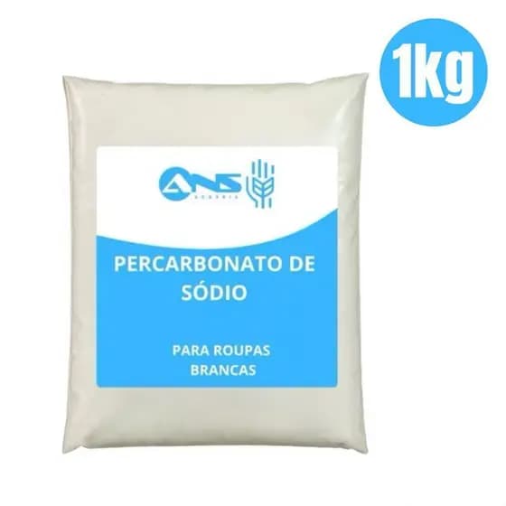 Percarbonato de Sódio Original Limpeza - Clareia Roupas Brancas e Remove Manchas e Desinfeta