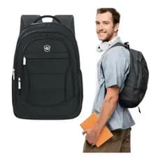 Mochila Escolar Reforçada Unissex – Ideal para Volta às Aulas