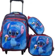 kist mochila com rodinha  + lacheira termica + estojo 3D boa qualidade