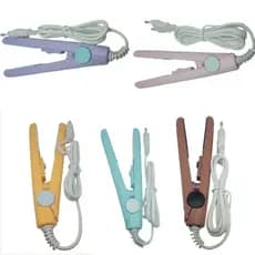 Mini Chapinha Prancha De Cabelo Portátil Com Case