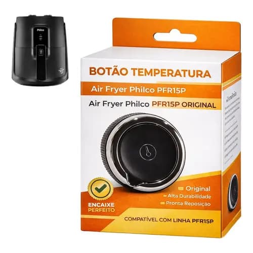 Botão Temperatura Air Fryer Philco Pfr15p Original