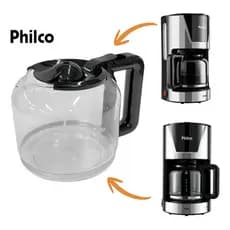 Jarra Para Cafeteira Philco Pcf38 Pcf38d Vidro Original Preto