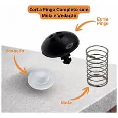 Kit Reparo Cafeteira Britania Corta Pingo Original
