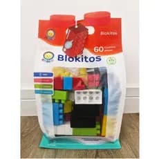 Blocos Kitstar Blokitos Com 60 Peças
