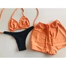 biquíni com short