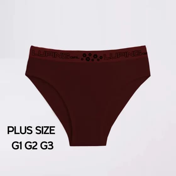 Kit 10, 5 Calcinhas Tangão Plus Size Algodão Conforto Tanga Básica Cotton Feminina