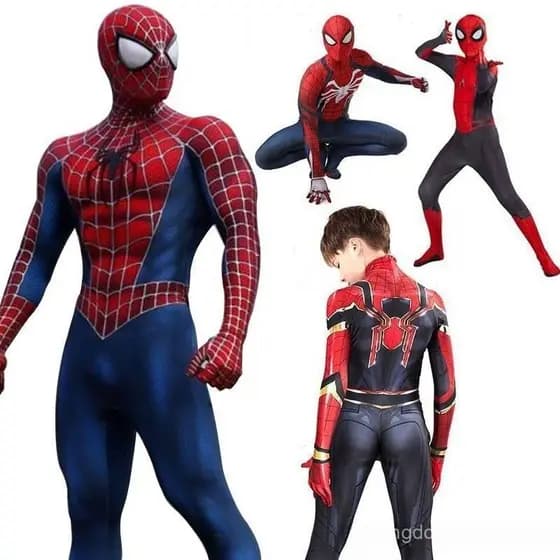 Fyathm Raimi Homem-Aranha Adulto Crianças cosplay Festa de Halloween