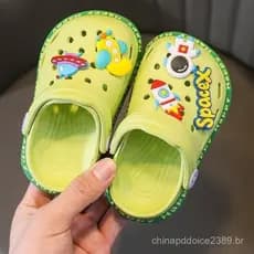 Mr.YE Sapatos de Buraco para Crianças Sapatos de Buraco para Meninos de Outono Sandálias de Praia Baotou ao Ar Livre