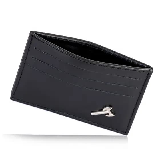 Carteira Masculina de Couro Legitimo, Modelo Lapela ou Porta Documento Com 4 Porta Cartão. Envio Imediato.