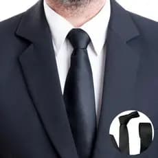 Gravata Social Slim Semi Modernas Em Cetim Para Padrinhos Casamento Eventos Alta Qualidade