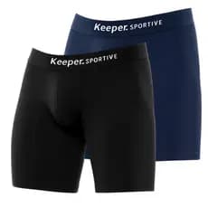 Kit 2 Cuecas Boxer Algodão Confortvel Masculina Cós Elastico Microfibra P ao GG Long Leg Esportiva
