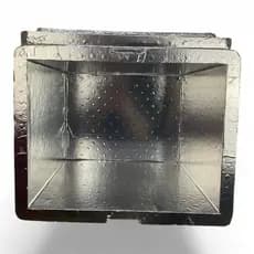 Caixa de isopor laminado 45 L térmica para bag espetos e bebidas