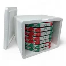 Caixa de isopor 45 Litros Ideal Para Espetinhos Bebidas e Para Delivery