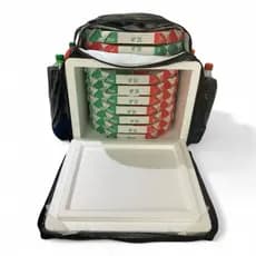 Bag para fazer entregas delivery com isopor