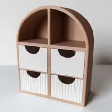 Mini prateleira Organizadora de Mesa - Para Lancinhos Elásticos e Itens Pequenos
