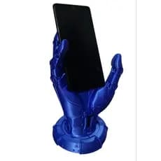 Suporte de Celular Organizador de Mesa – Com Espaço para Carregador | Decoração - Mão Robótica