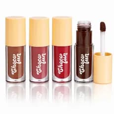 Gloss Tint Cream Choco Fun - Fenzza | Cores Ganache, Flan, Au Lait e Fondue