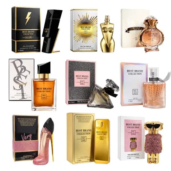 Perfume Best Brand Miniatura Importados 30ml Masculino e Feminino