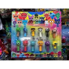 kit cartelado Bonecos De Ação Sprunki 12 Peças Incredibox Brinquedos Enfeites Decorativos Boneca