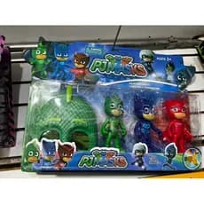 Pj Masks com mascara Heroes F De Brinquedo, Figuras De Ação E  Acessórios , Playset Para Crianças De 3 Anos e mais