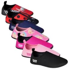 Kit 2 pares Sapatilha Infantil Antiderrapante Aquatica Neoprene Unissex Praia Piscina