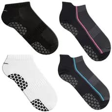 Kit 2 Pares Meia Antiderrapante Unissex Esporte Pilates Fisioterapia Hidroginastica
