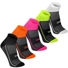 Kit 2 pares Meia Esportiva Soquete Unissex Confortável Treino Dry Fit