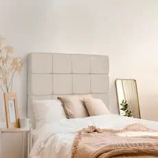 Cabeceira Solteiro Cama Box 90cm Julia Tecido Veludo