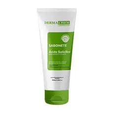 Sabonete Facial Ácido Salicílico Dermachem 100ml Controle da Oleosidade e Limpeza Profunda