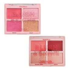 Ruby Rose Paleta de Blush e Iluminador Blush & Shine