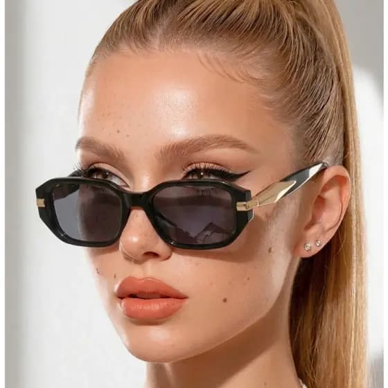 Óculos de Sol Angra Quadrado Blogueira Premium uv400 Feminino Masculino