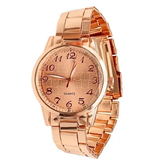 Relógio Feminino Cerejeira Full Rose Gold 38mm - XD Premium Fundo Rose Elegante