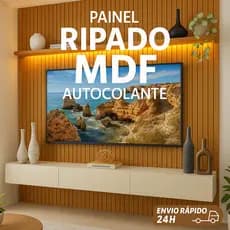 Placas Painel de Parede Revestimento em MDF Autocolante Premiun Casa Lar Decoração