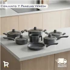 Jogo de Panelas Antiaderente de Cerâmica Conjunto de Panelas de Cerâmica Antiaderente de Indução