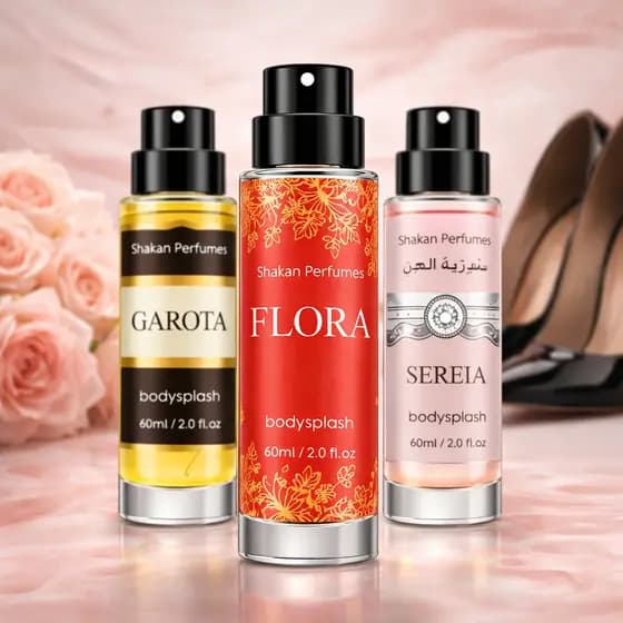 Kit 3 Bodysplash Grife Feminino Perfumes Famosos