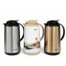 Garrafa Térmica Inox 1L | Kit Café Completo Mesa Posta Bule Térmico