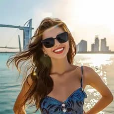 Óculos de sol pretos com armação quadrada para homens e mulheres Proteção solar