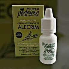 Óleo Essencial De Alecrim Para Corpo, Rosto E Cabelo Super Poderosa 10ml