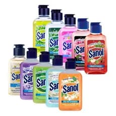 kit 3 Limpador de Superfícies Concentrado Sanol 120ml - Rende Muito!