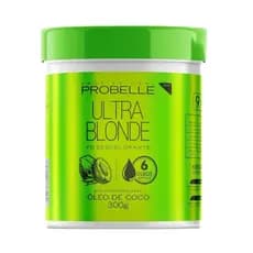 Pò Descolorante Profissional Probelle Óleo De Coco 6 Óleos 300g.