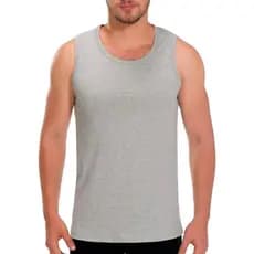 Kit 5 Regatas Masculinas Lisa Algodão Premium Moda Verão Bf