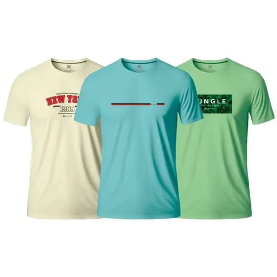 Kit 3 Camisas Plus Size Lindas G1 G2 G3 G4 G5 G6