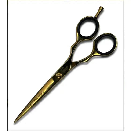 Tesoura Jaguar Fio Laser 6.5 Profissional Barbeiro Corte Reto Precisão - Dourada