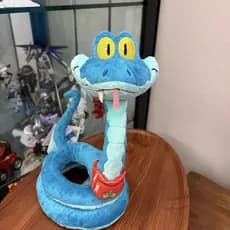 Brinquedo de Pelúcia Novo Gary, o Cobra, da Zootopia, Pingente de Alta Qualidade, Presente para Crianças